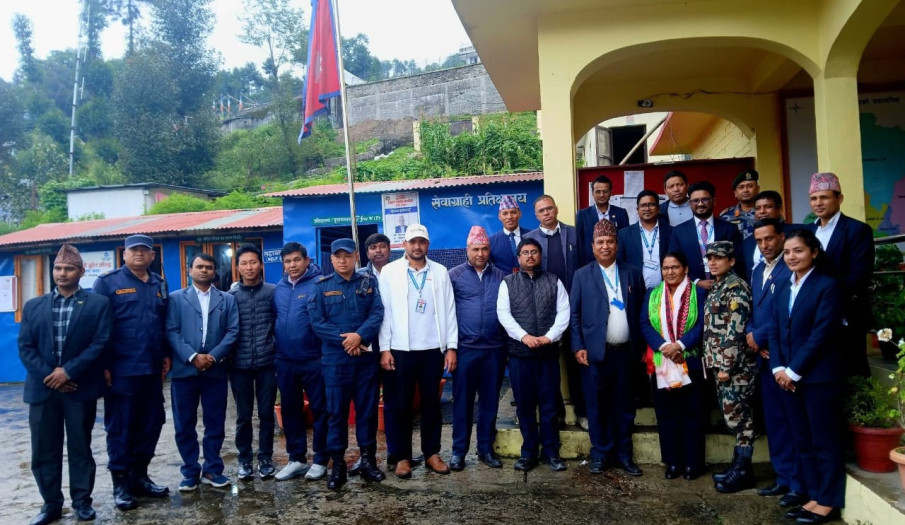 प्रमुख जिल्ला अधिकारी श्री लिला कुमारी के.सी.पाण्डेको स्वागत कार्यक्रम