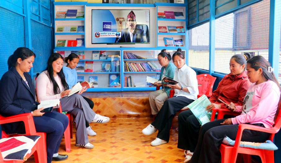 पुस्तकालय तथा प्रतिक्षालय